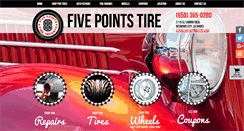 Desktop Screenshot of fivepointtire.com